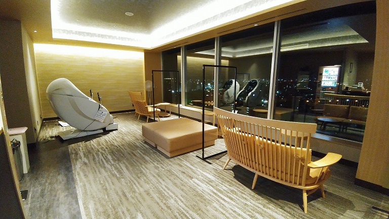 函館湯の川温泉　海と灯　12階　ラウンジ