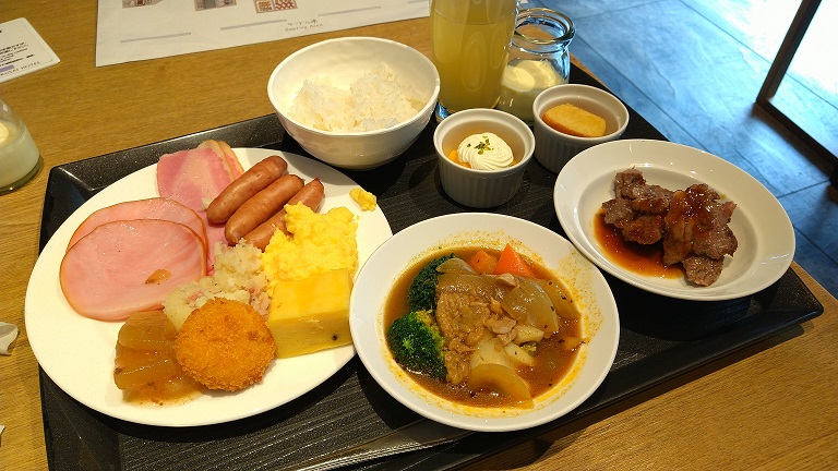 函館国際ホテル　朝食ビュッフェ