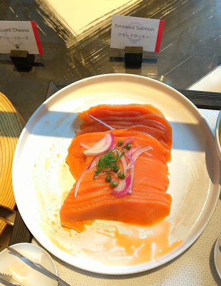HYATT CENTRIC KANAZAWA BREAK FAST BUFFET smoked salmon 