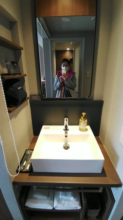 JRイン函館　ツインルーム　洗面台