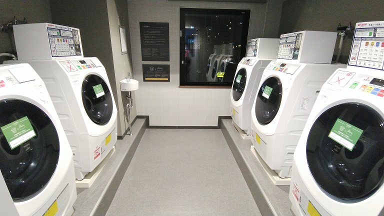 JRイン函館　SHARP 全自動乾燥付洗濯機　6台