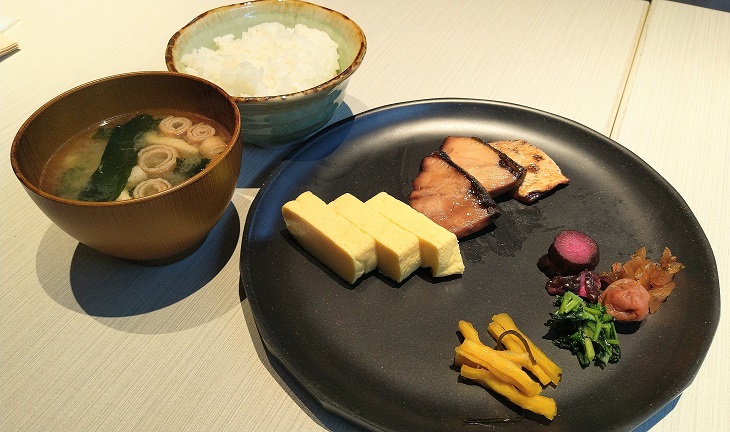 ハイアットプレイス京都　朝食ビュッフェ　和食