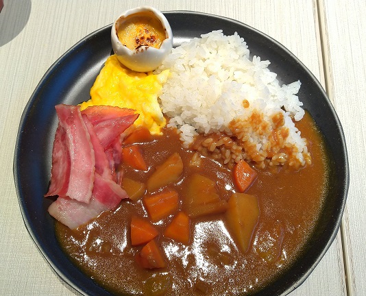 ハイアットプレイス京都　朝食ビュッフェ　カレー