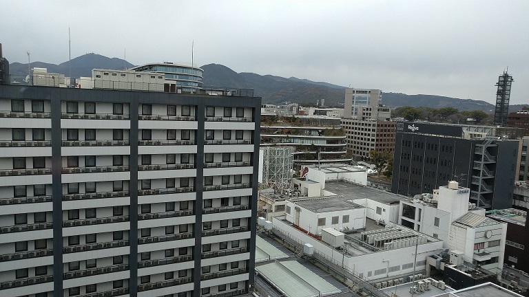 カンデオホテルズ熊本新市街　景色