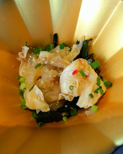 THE BLOSSOM KUMAMOTO、九州創作「千山万水」ランチ御膳　小鉢、中華サラダ