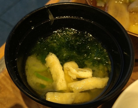THE BLOSSOM KUMAMOTO　熊本名物朝食ビュッフェ　味噌汁